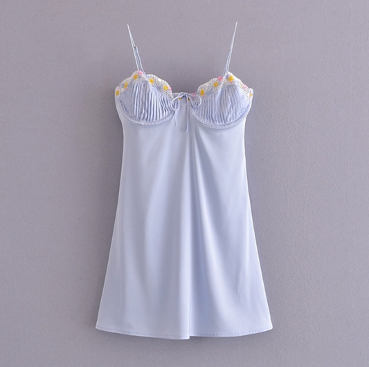 TRINETTE MINI DRESS BLUE