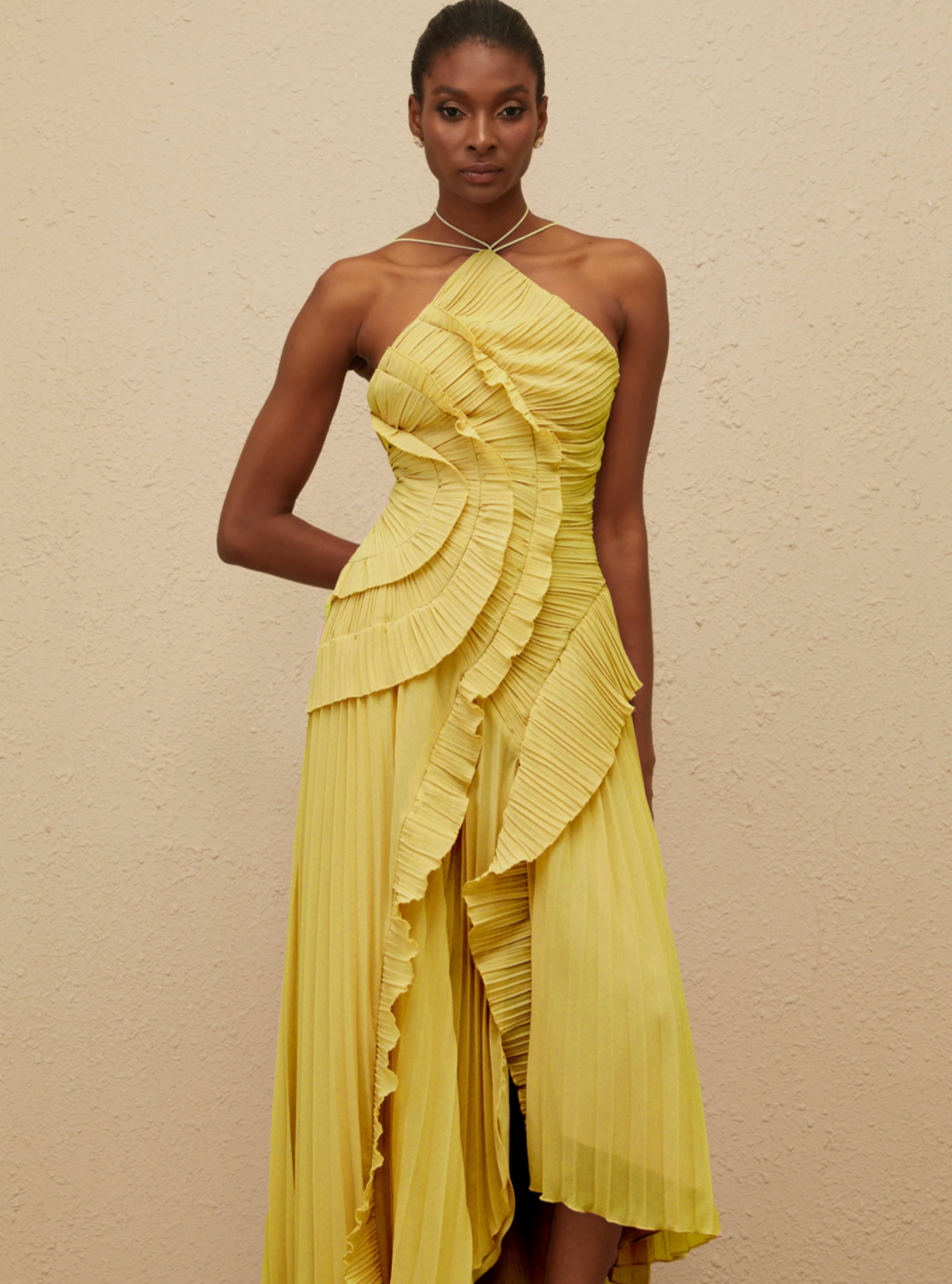 MIRI RUFFLE MAXI DRESS