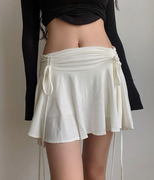 EMERSYN DRAWSTRING MINI SKORT