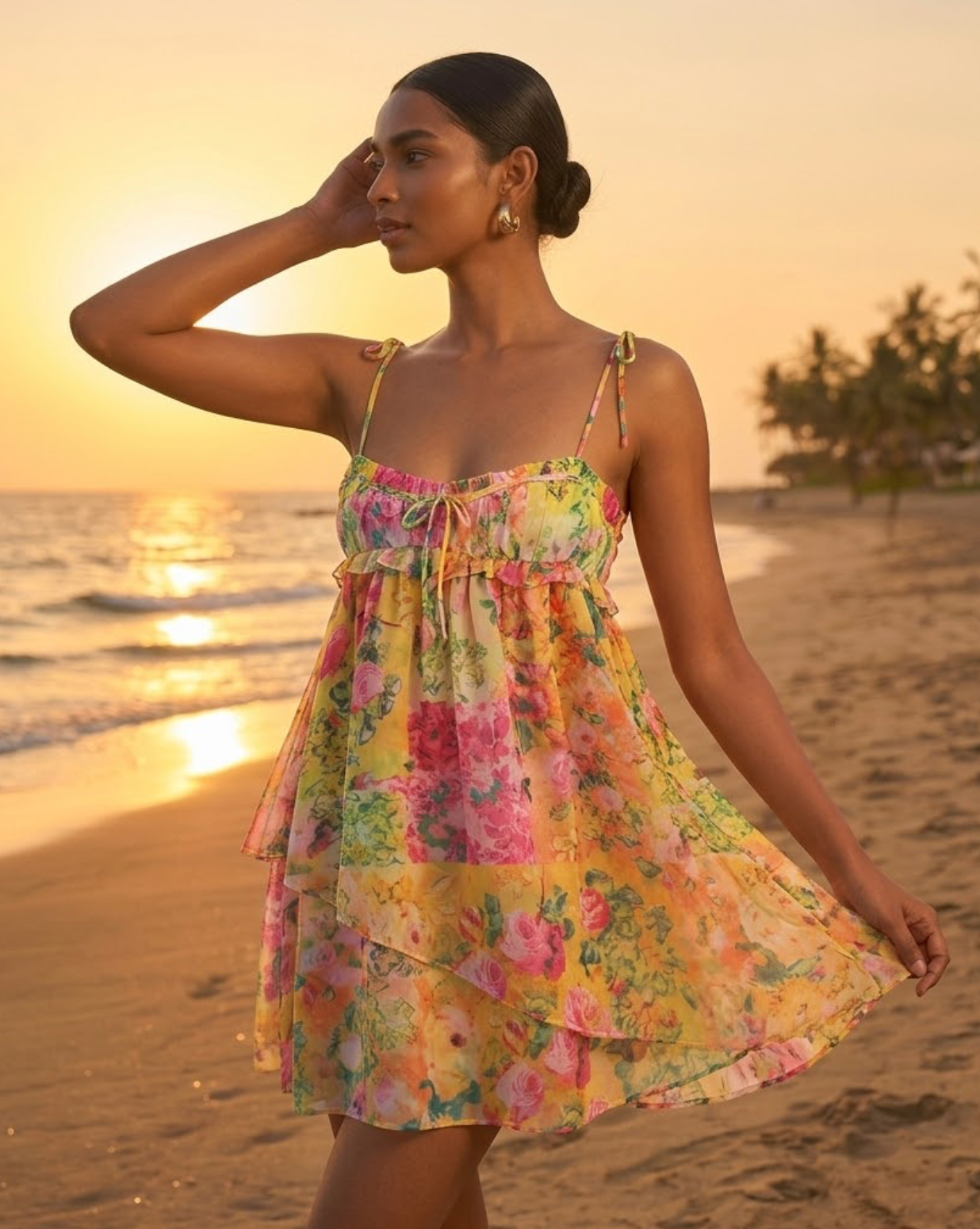 sara floral mini dress Sara Mini Dress