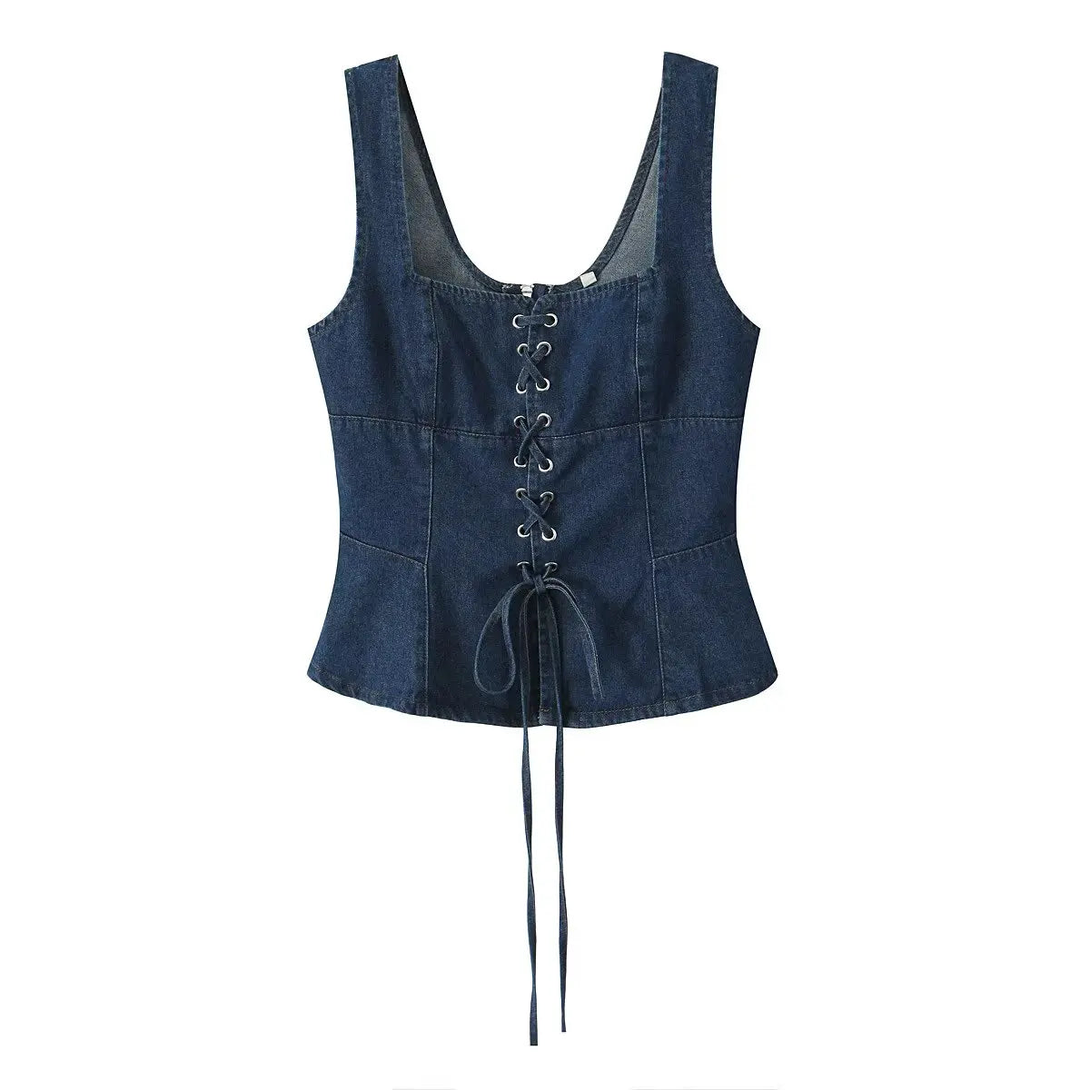 INEZ DENIM TOP