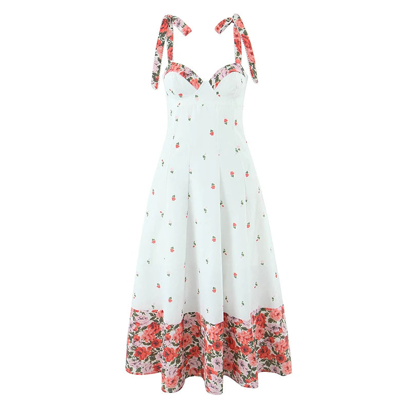 MONIKA FLORAL MIDI DRESS