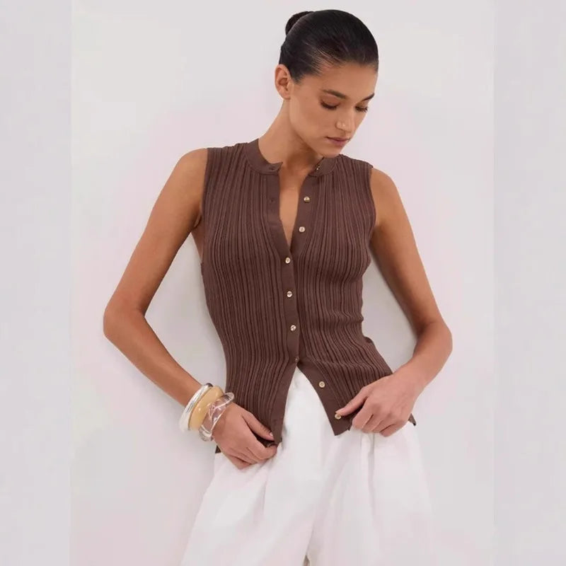 MARIENE KNIT BLOUSE