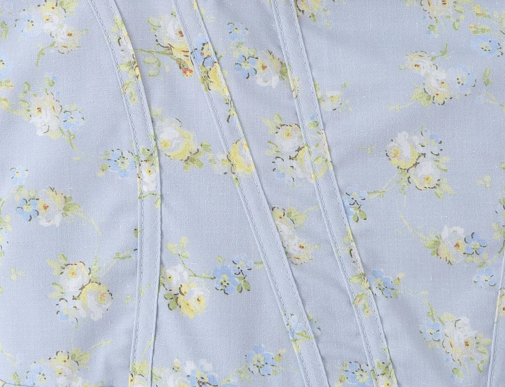 TEILOR FLORAL MIDI DRESS