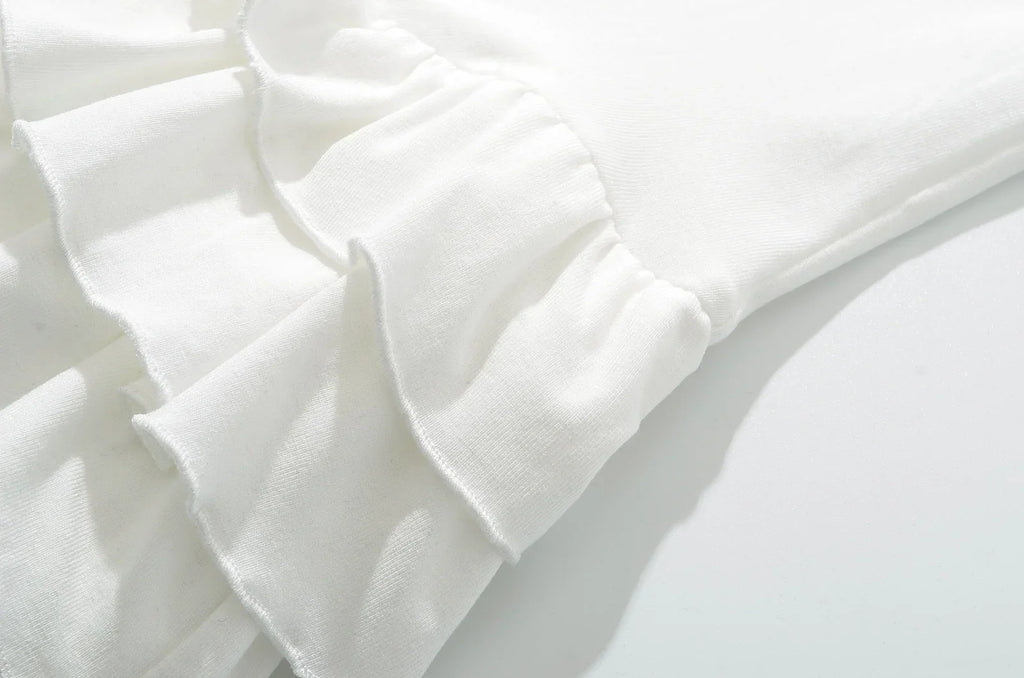 ALEA RUFFLE MINI DRESS