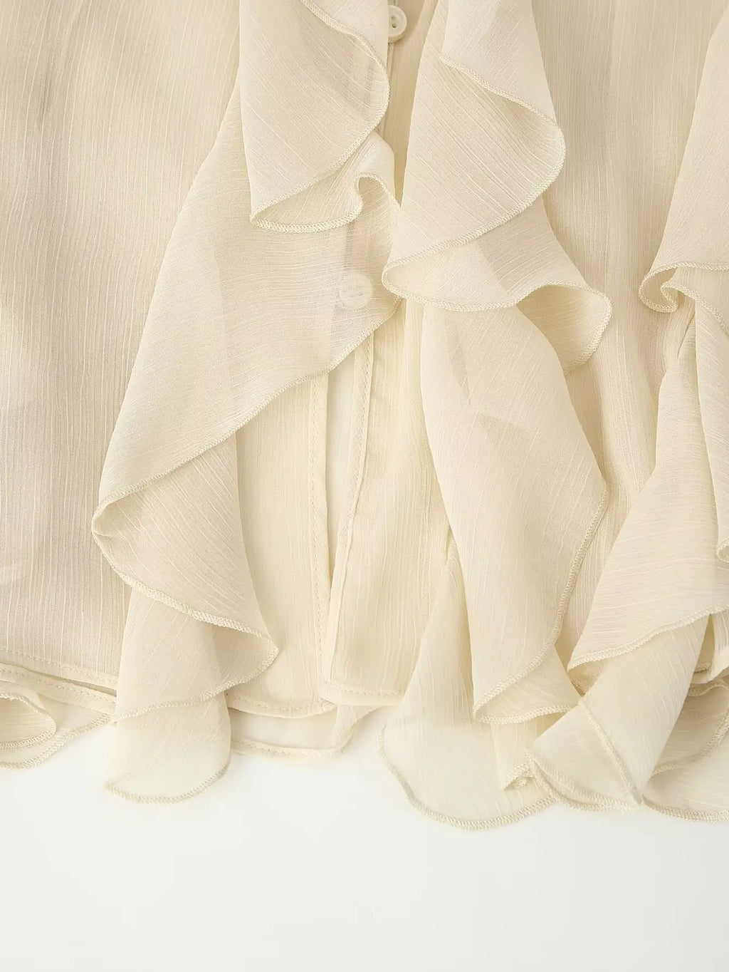 CHIARA RUFFLE BLOUSE