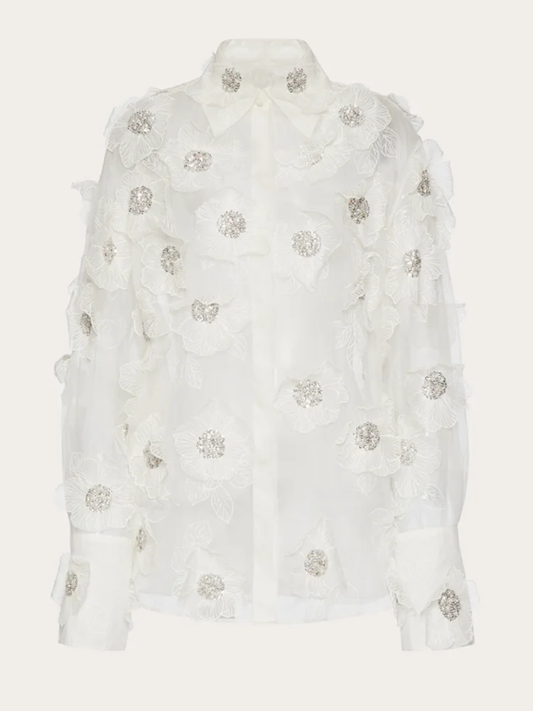 NORA FLOWER BLOUSE