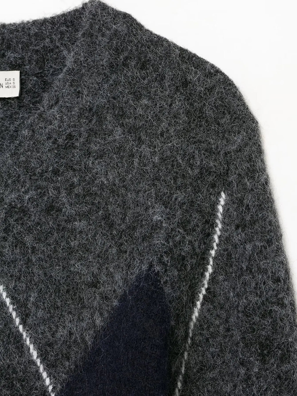 Aspen Argyle Knit Sweater