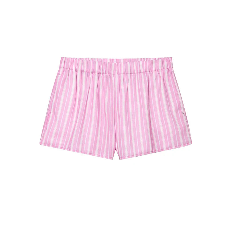 JACKIE STRIPED SHORTS