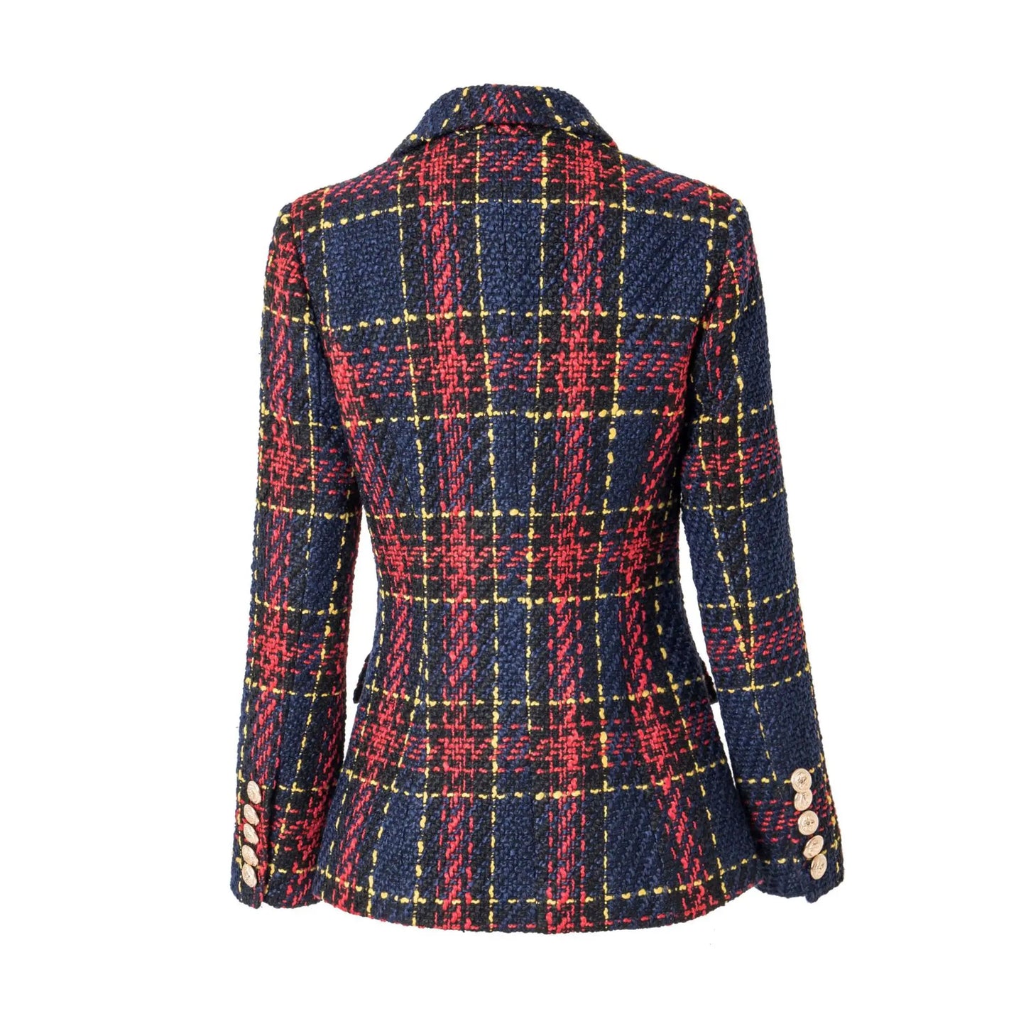 HARLOW PLAID BLAZER