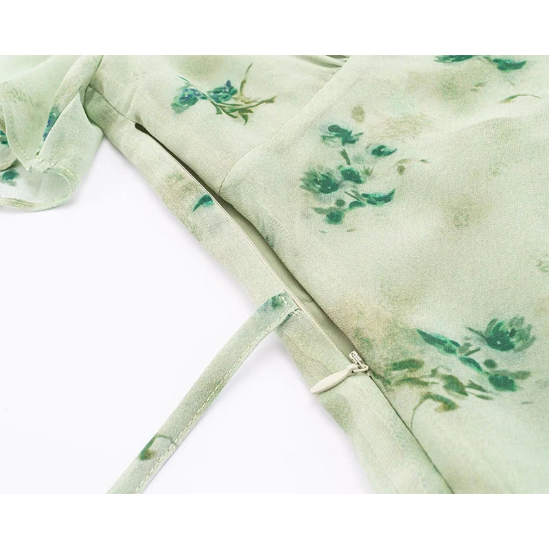 ARABELA FLORAL MIDI DRESS