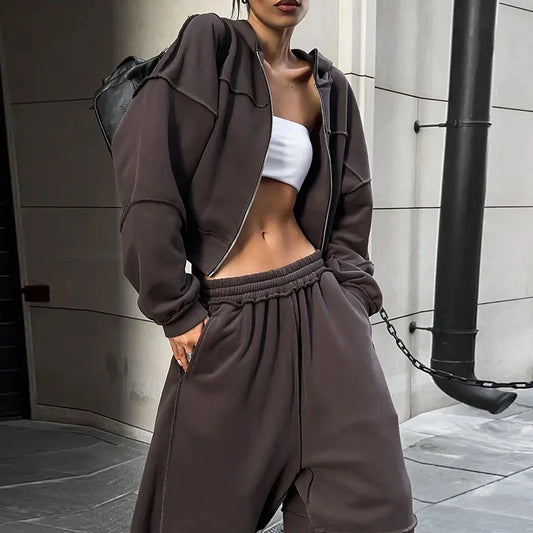 SARA WIDE TROUSERS SET