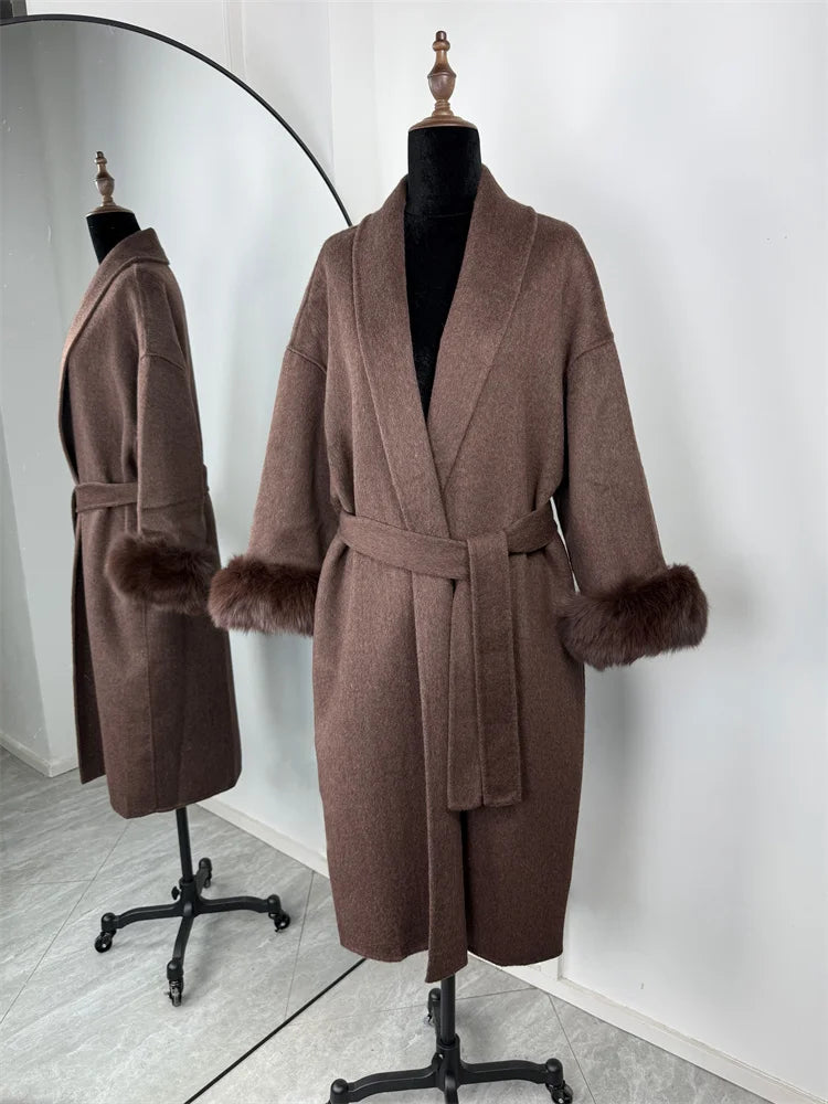 ANTONELI FOX FUR COAT