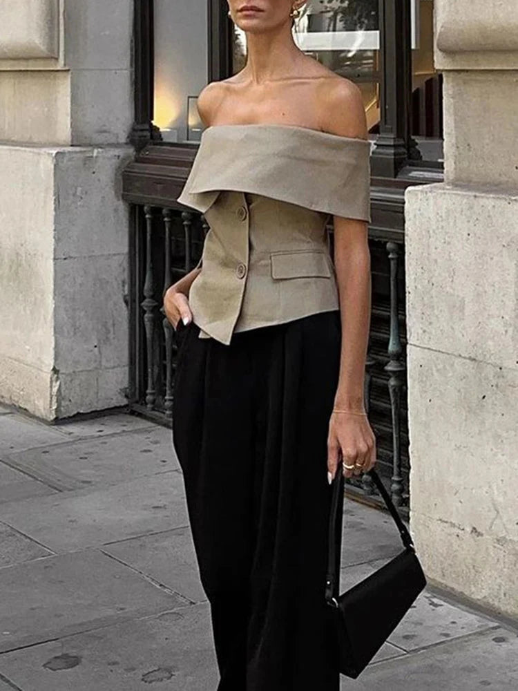 AMEL OFF SHOULDER TOP