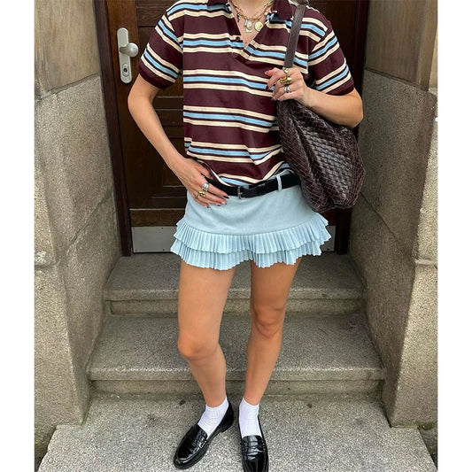 BEATRICE STRIPED T-SHIRT