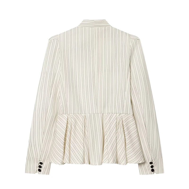 LENNI STRIPED BLAZER