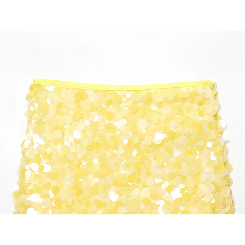 ARYA SEQUIN MINI SKIRT
