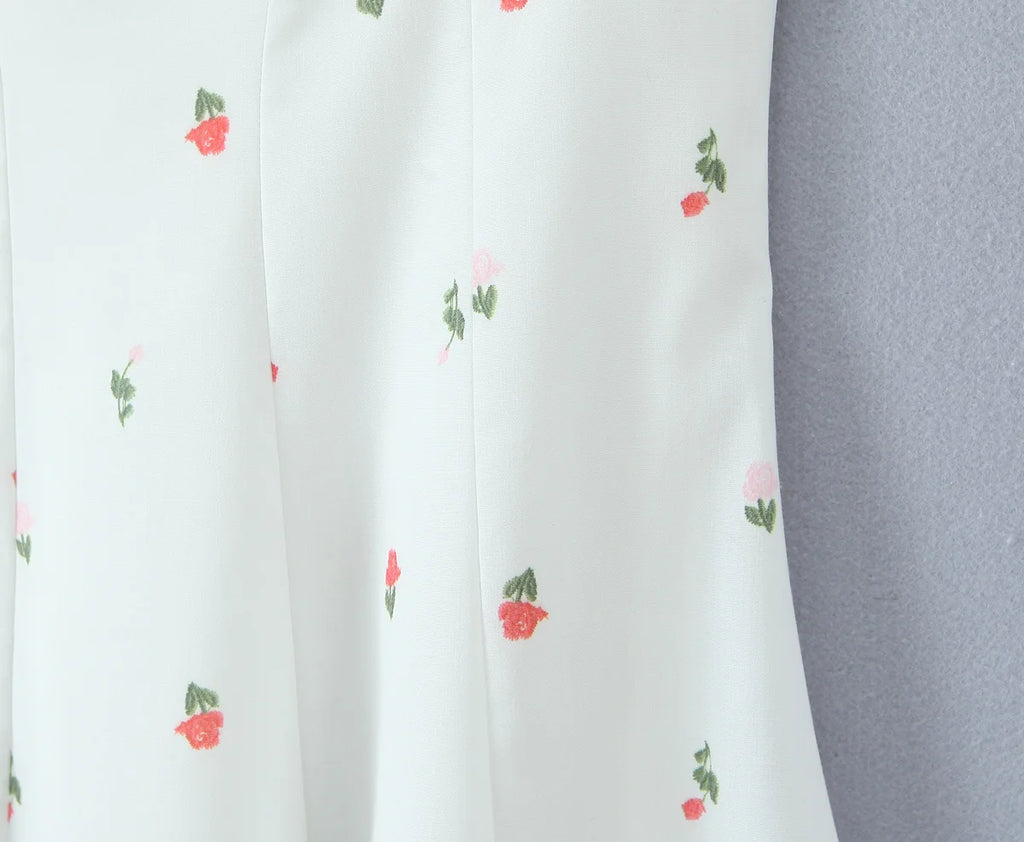 MONIKA FLORAL MIDI DRESS