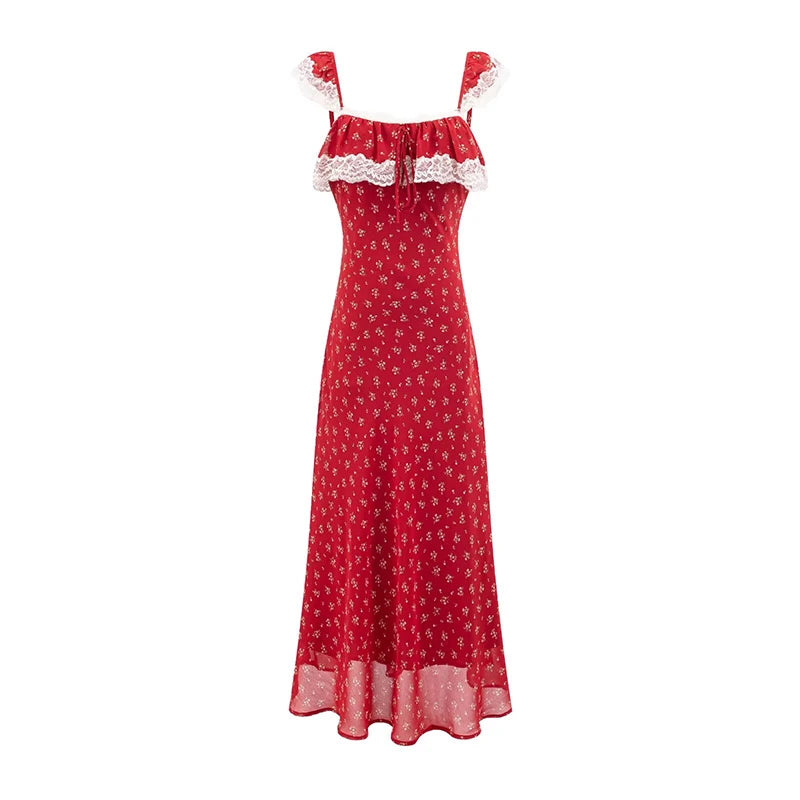 CORINA FLORAL MIDI DRESS