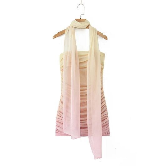 MICA MESH MINI DRESS