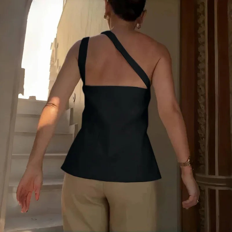 ZINNIA ASYMMETRICAL TOP