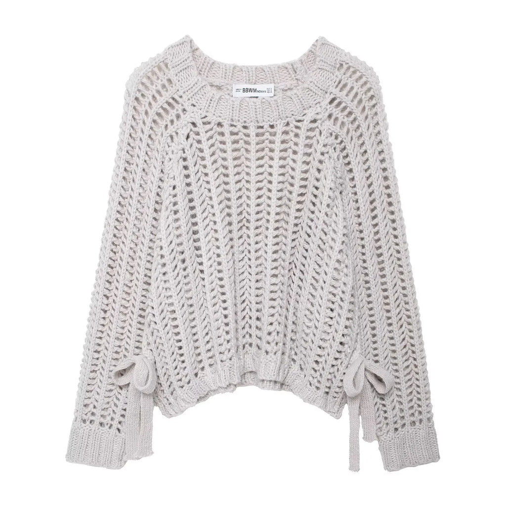 SHEA HOLLOW OUT SWEATER