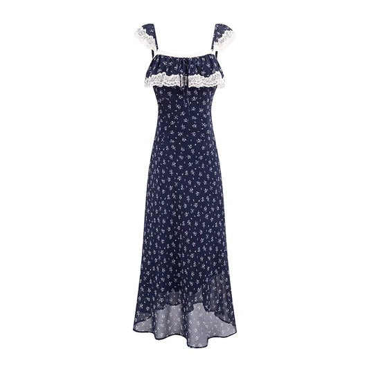 SAMIA FLORAL MIDI DRESS