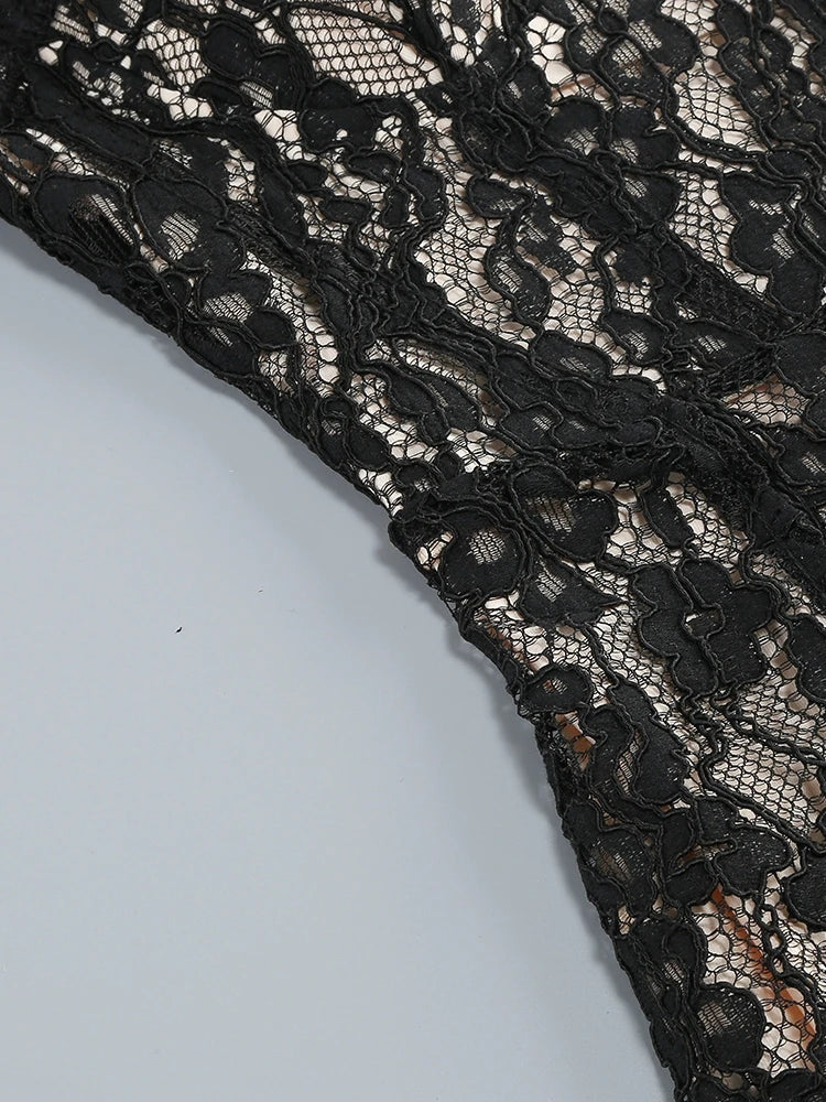 BRENDA LACE MAXI DRESS