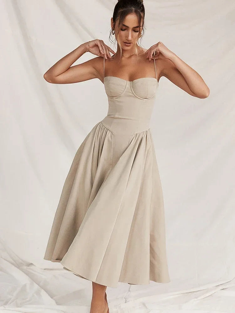 NUR MIDI DRESS