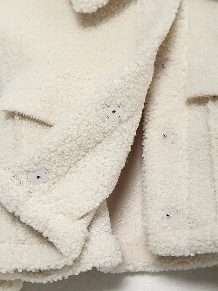 ZIA CROPPED FUR JACKET