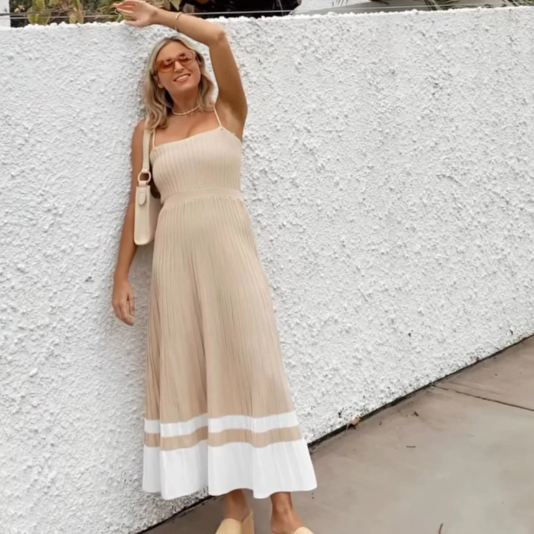 FREYA RIBBED MAXI DRESS