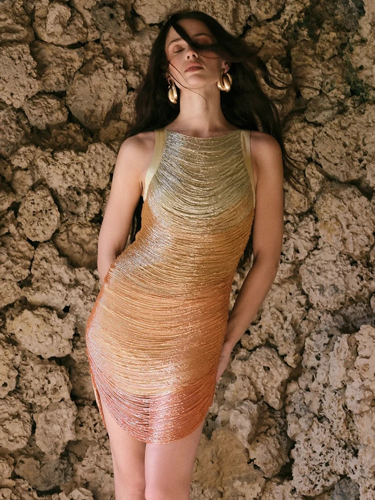 BRUNHILDE MINI DRESS