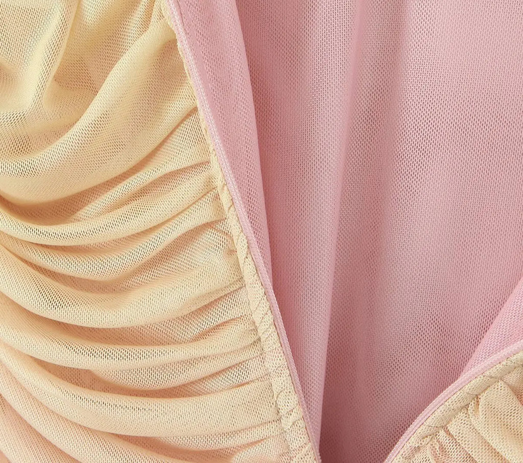 MICA MESH MINI DRESS