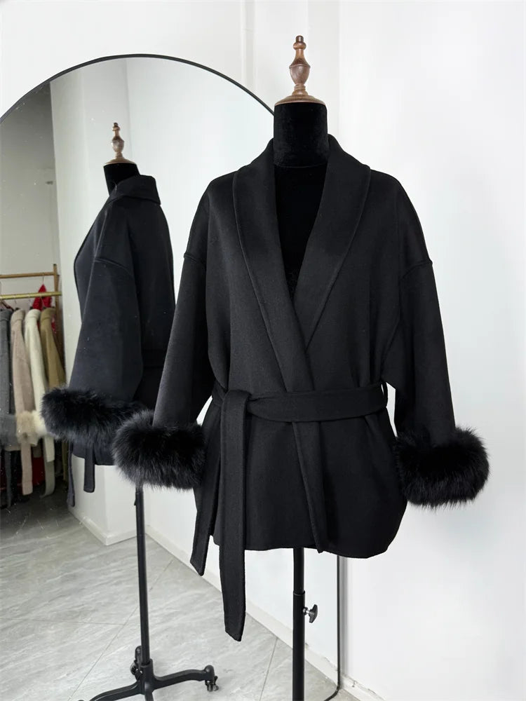 ANTONELI FOX FUR COAT
