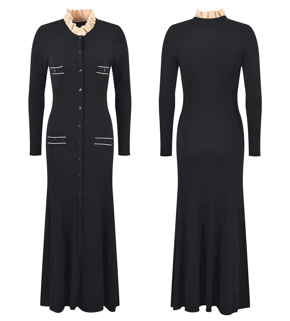 KEREN KNITTED MAXI DRESS