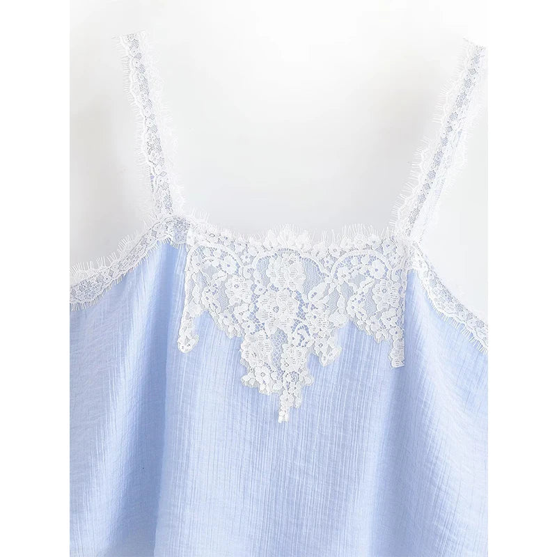 SANA CO-ORD LACE TOP
