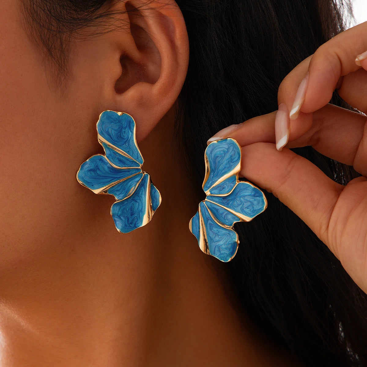 ERICA PETAL EARRINGS