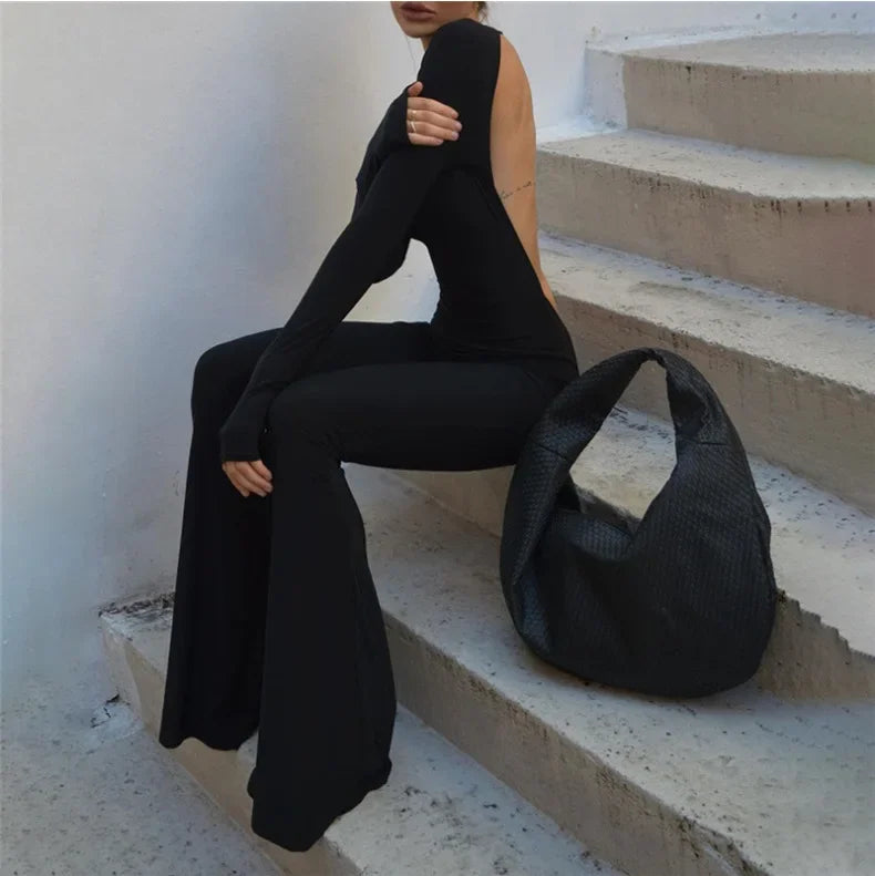 RIYA BACKLESS JUMPSUIT