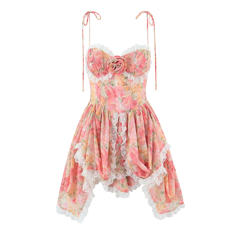 MIA FLORAL MINI DRESS