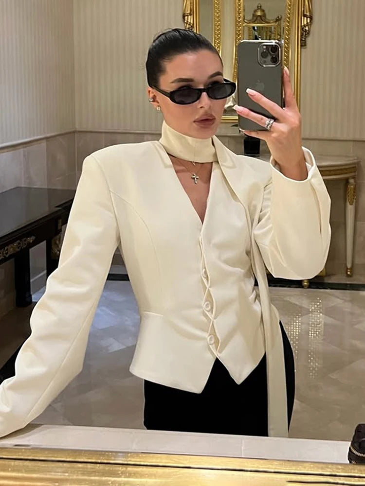 SIENNA RIBBON BLAZER