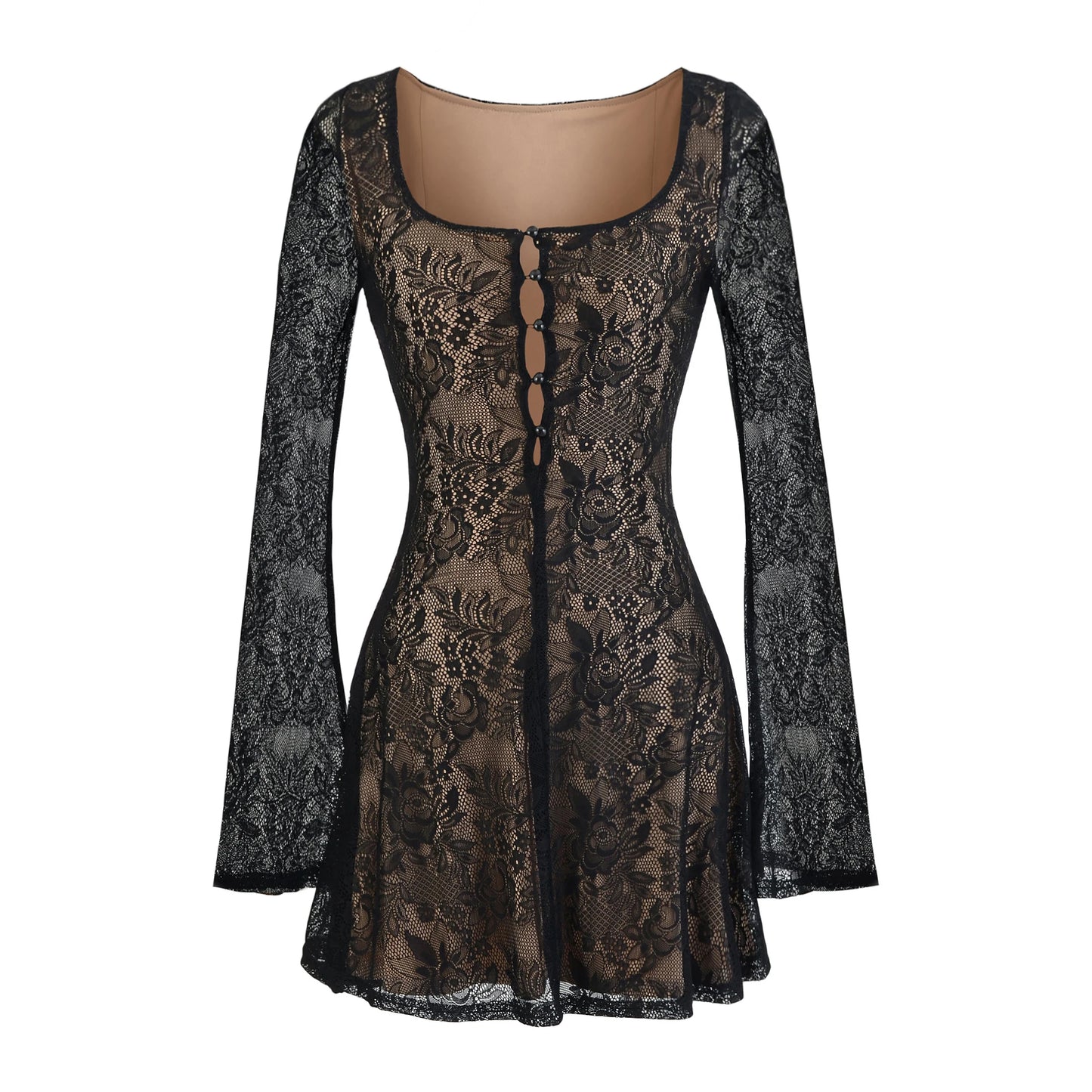 LIEN LACE MINI DRESS