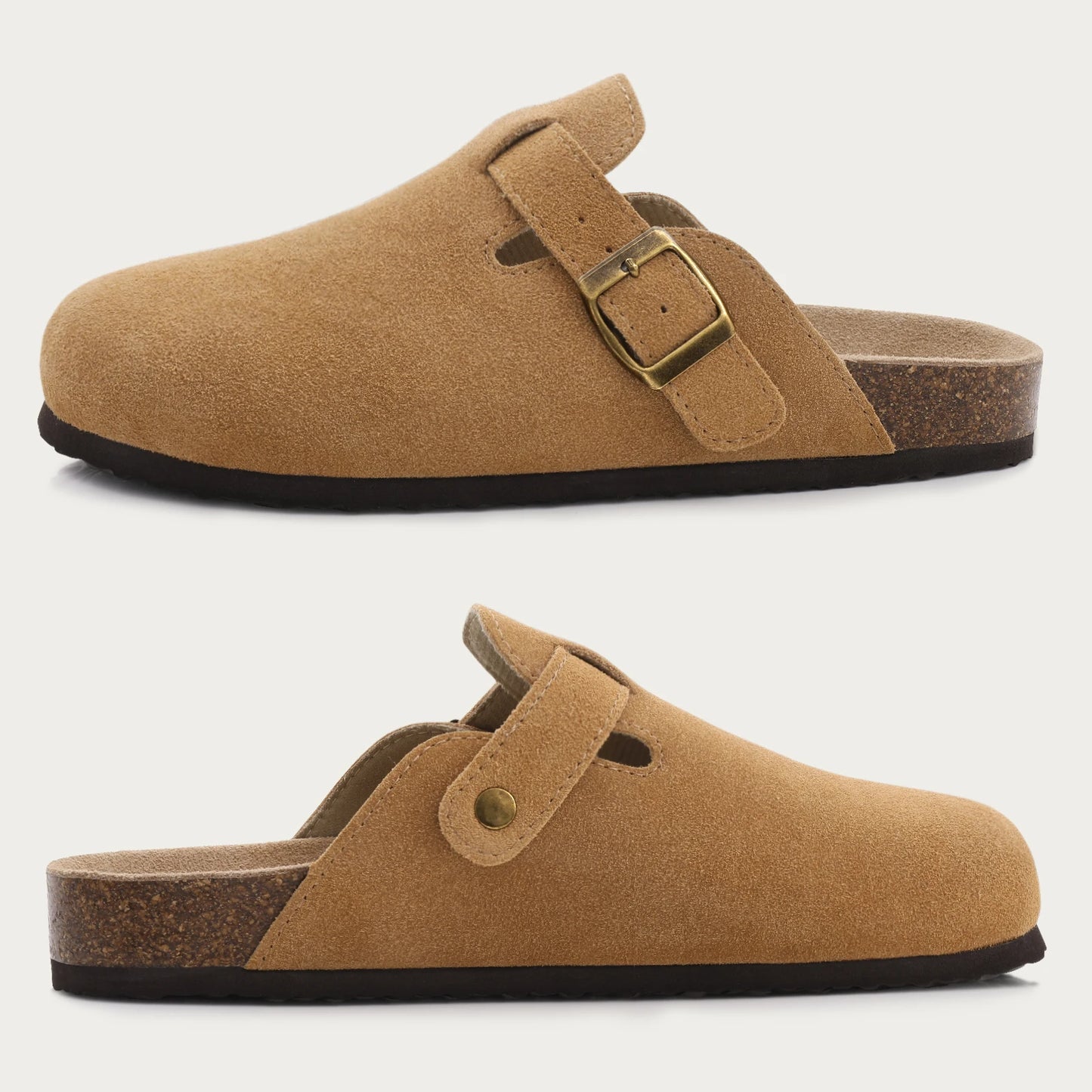 ELSIE SUEDE CLOGS