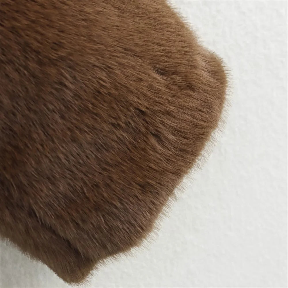 ALICIA FAUX FUR COAT