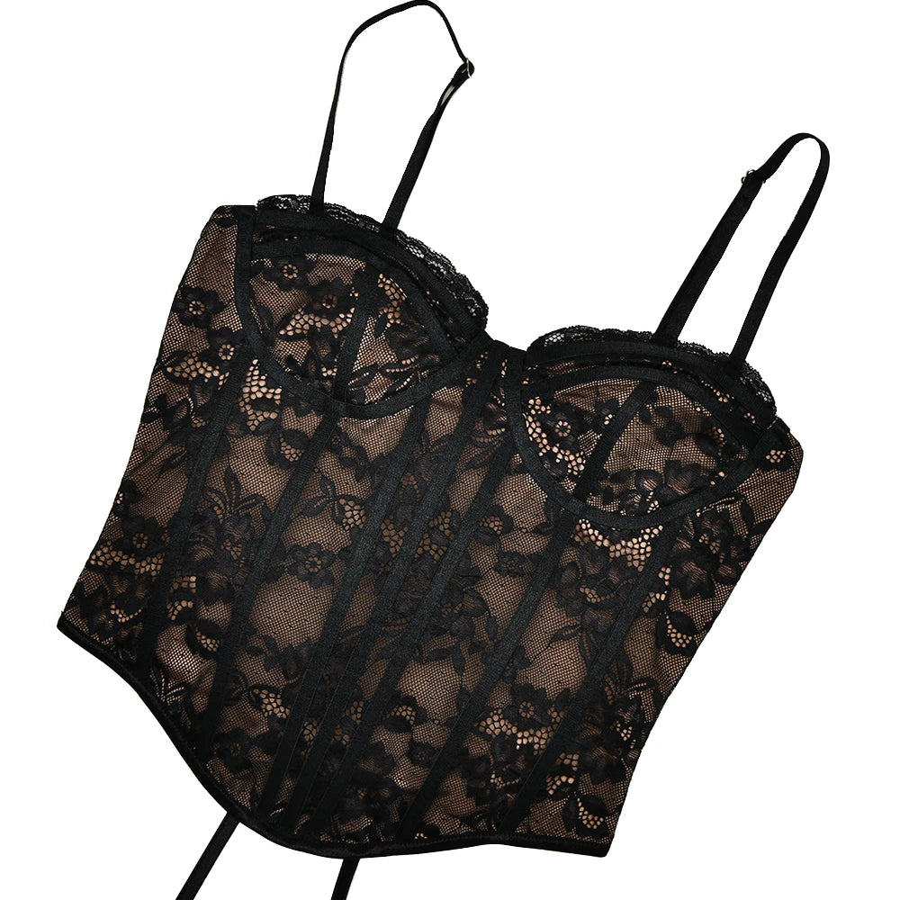 FONTAINE TWO PIECE LACE BLOUSE