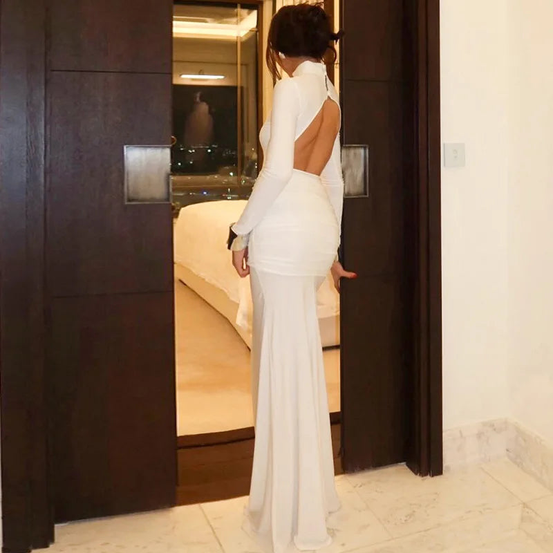 DESIREE BACKLESS MAXI DRESS