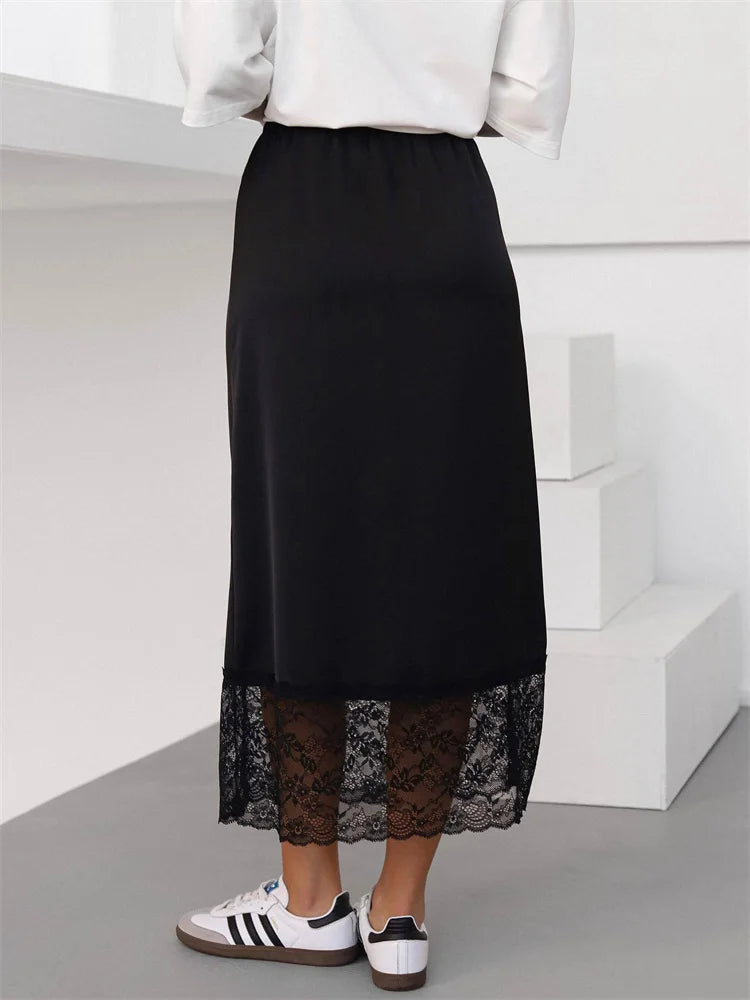 MARNI SATIN SKIRT