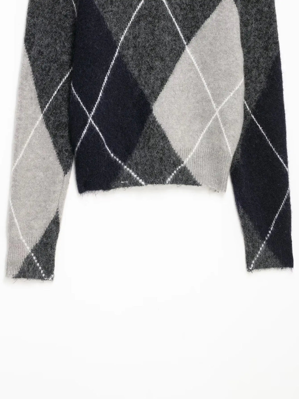 Aspen Argyle Knit Sweater