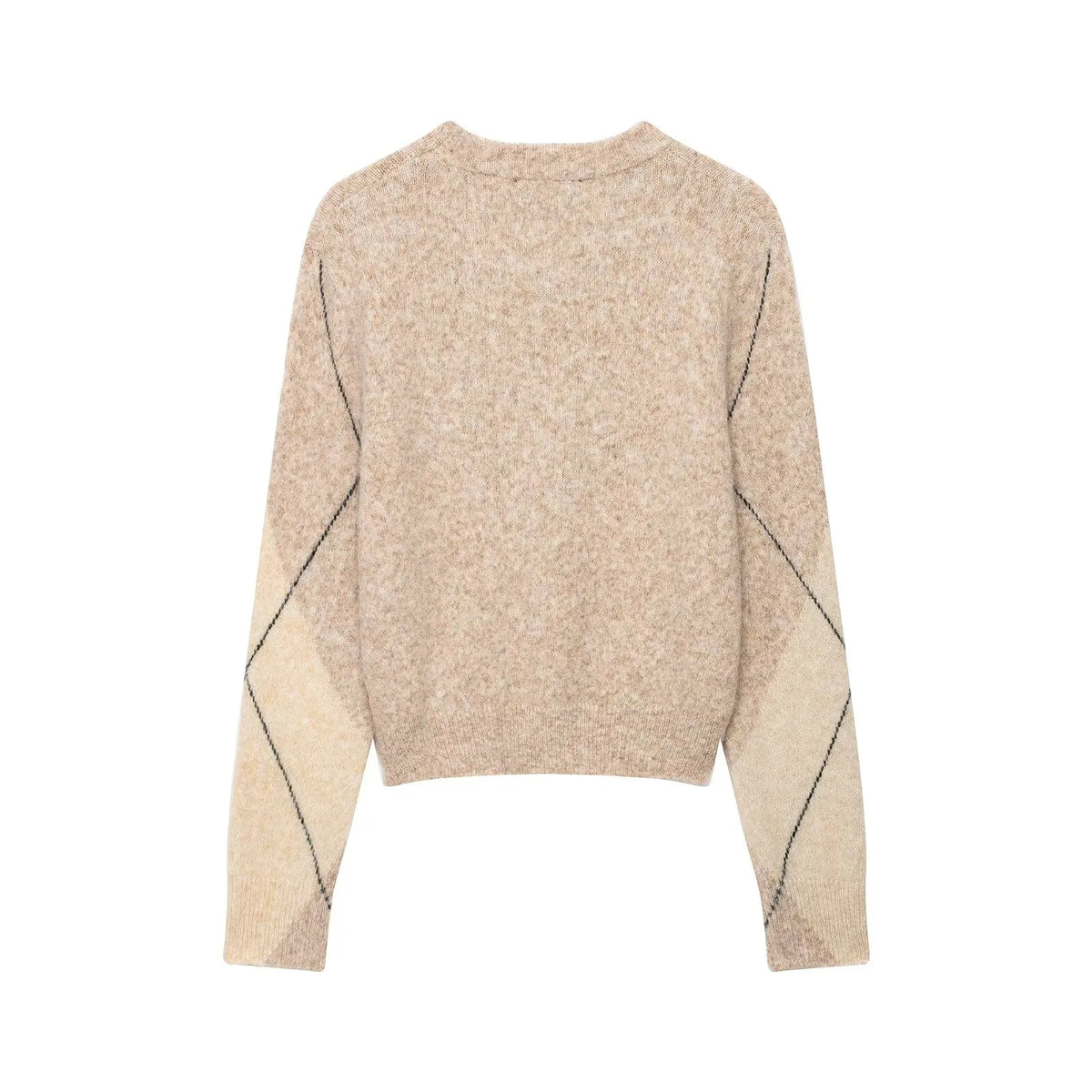 Aspen Argyle Knit Sweater