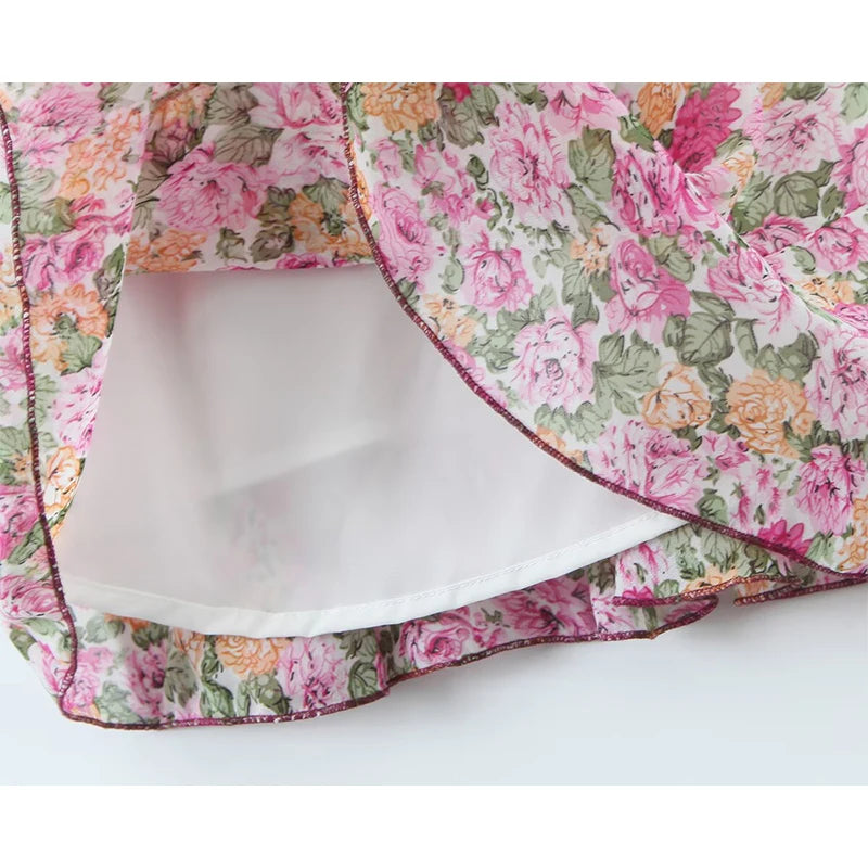 CATALINA FLORAL MINI DRESS