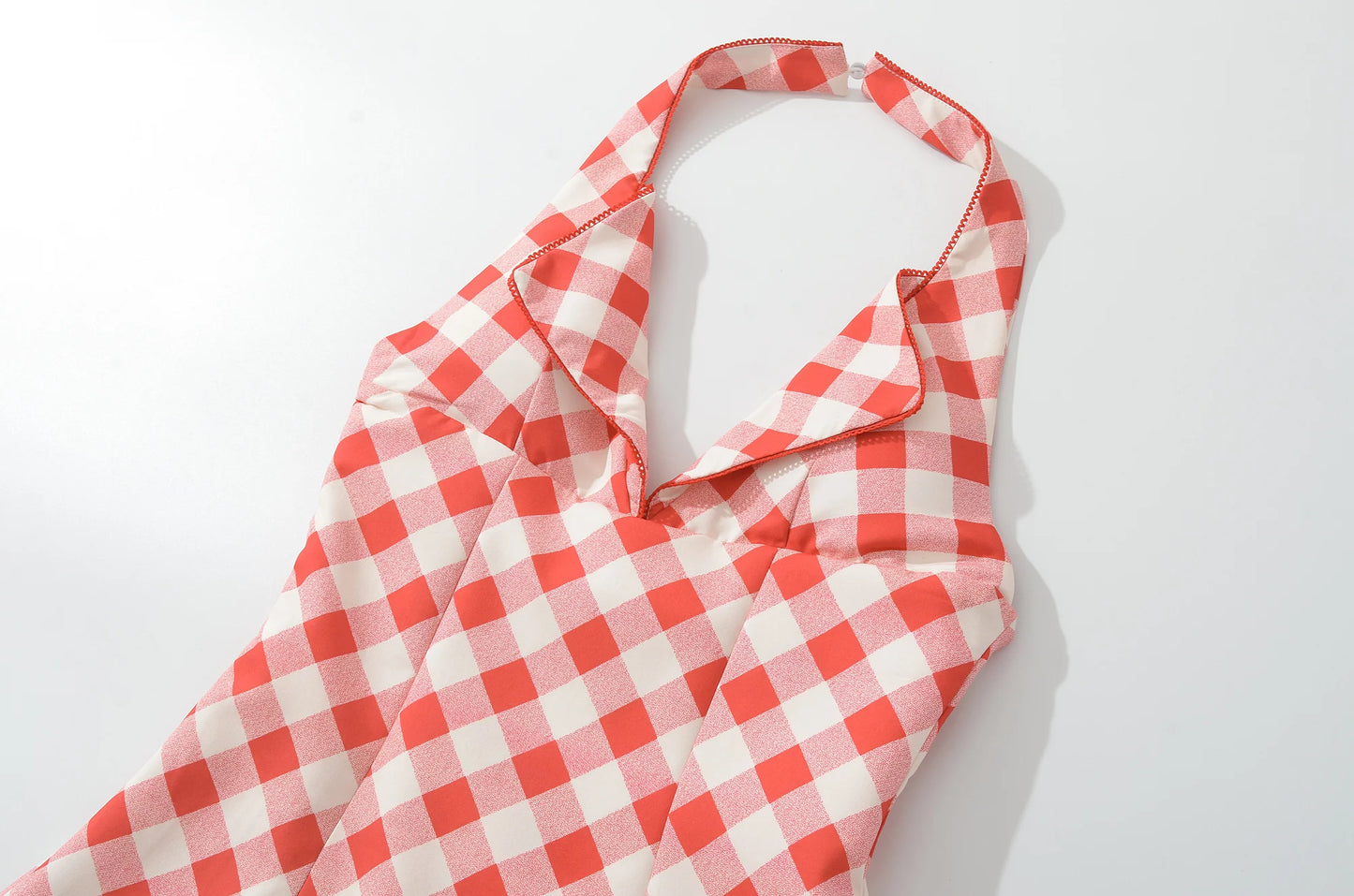 Amina Plaid Mini Dress